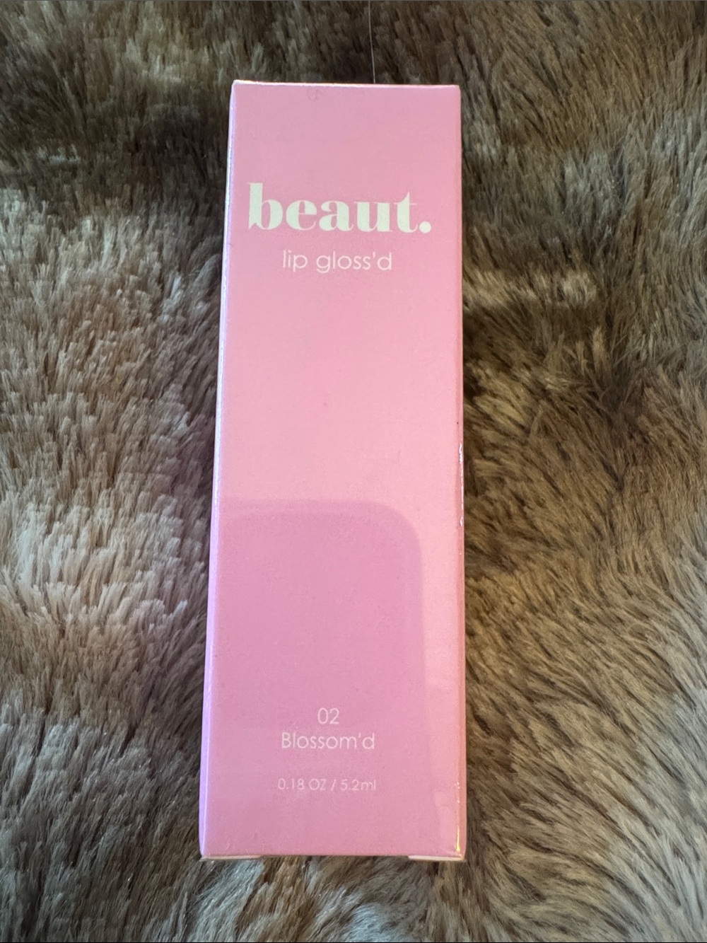 Lip Gloss'd Lip Gloss — Blossom'd Pink